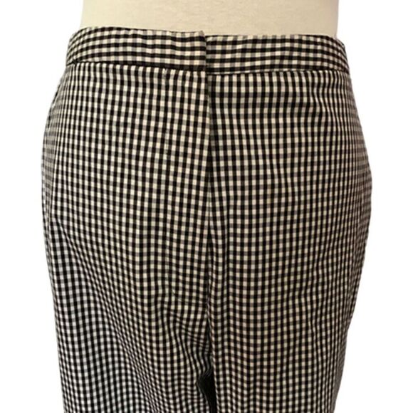 Jones Wear Black & White Checkered Pants l Size 12 - Picture 5 of 9